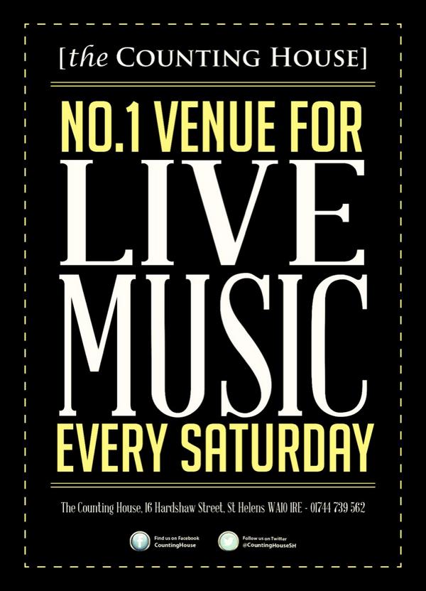 LIVE MUSIC EVERY SATURDAY