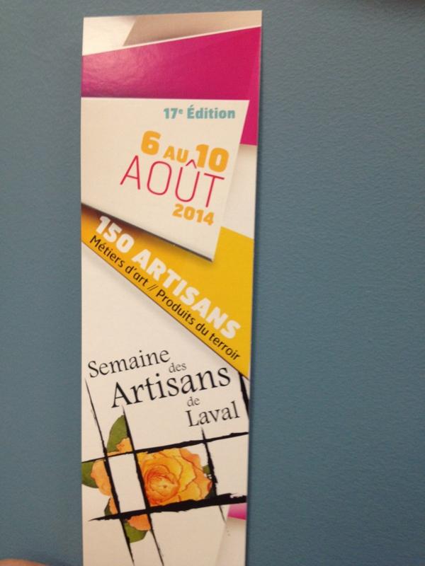 AubeDesign's tweet image. Nous y serons, venez voir notre kiosque!