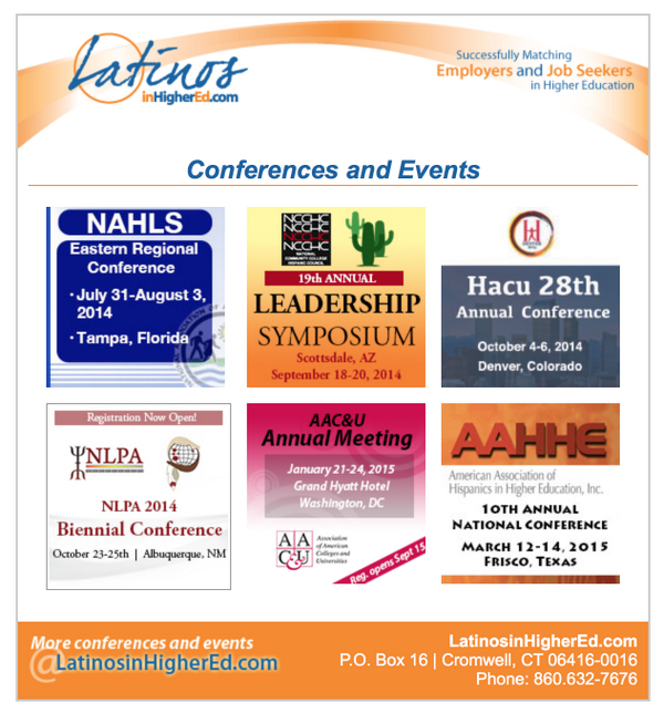 LatinosHigherEd's tweet photo. Featured Event #Highered #Latinoshighered @latinoccleaders @HACUNews @1NLPA @aacu @AAHHEConf https://t.co/iFYLICXI4P http://t.co/x81SvNUYet