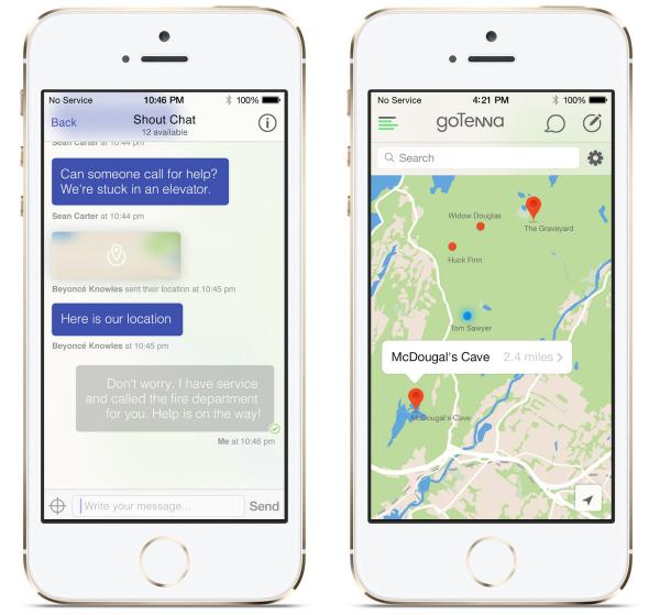GoTenna lets you text your friends even when you don't have a signal on.mash.to/1taIlmH