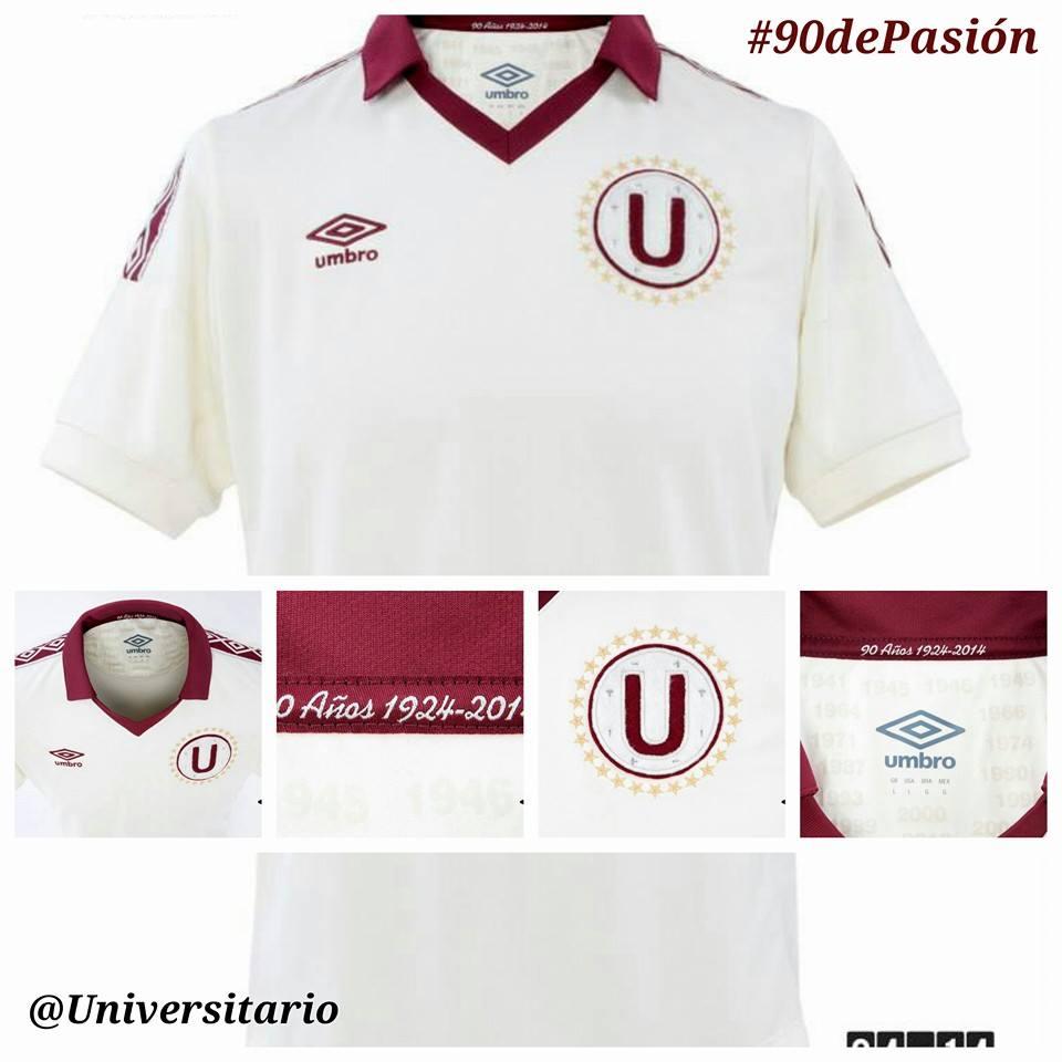 Universitario on X La nueva camiseta por los 90dePasion sera estrenada en el proximo clasico. A la venta en tiendas Umbro a S .199. http t w8VAgoYY7m X