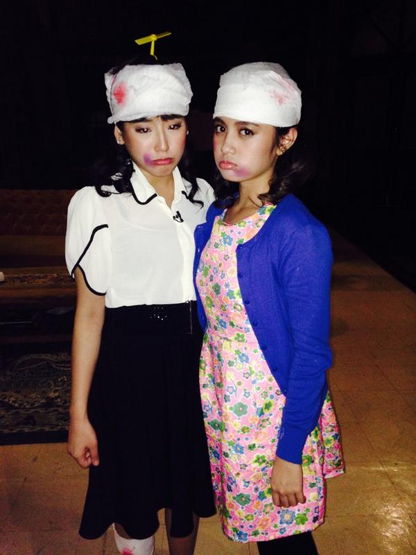 Makasih udah nntn #IniSahurNEThari20 heheheh..kita sakit nih..wkwkwk

見てくれた皆さんありがとうございました！痛いょー(T ^ T)怪我したー笑っ