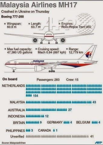 Foto-Foto ASLI dari TKP Jatuhnya Pesawat Malaysia Airlines MH17 di Ukraina +UPDATE