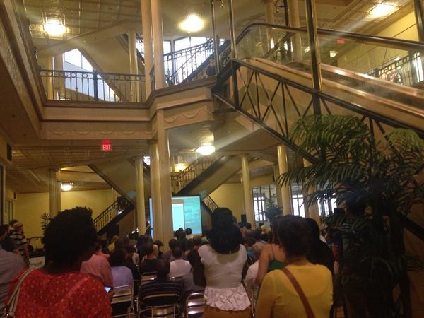 Packed house <a href="/OrlandoTech/">Orlando Regional Tech Association</a> #churchstreetexchange #thirdthursdayartwalk