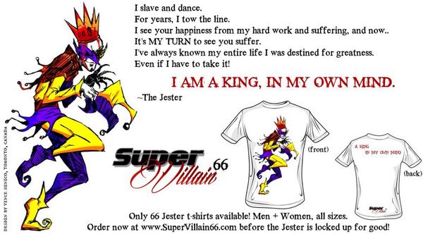 Super Villain tweet media