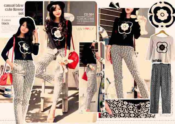 CheckThisOutOS's tweet image. Code: Cut Flower Set • Baju spandek rayon + clana katun stretch • Fit to L • Harga Rp 113,000
