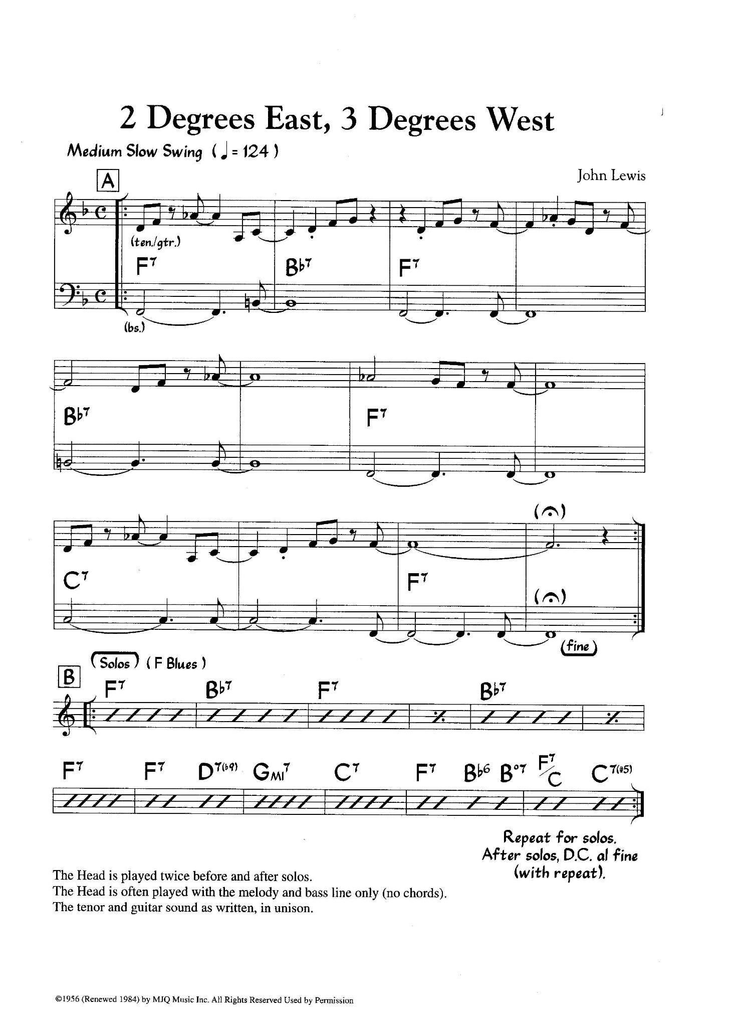 East To West Guitar Chords