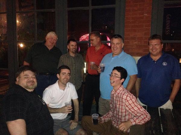 ASPECincy38's tweet image. Not really sure what Henry is doing but we&apos;re all clearly having a good time. #ASPEConvention #Indy #beers