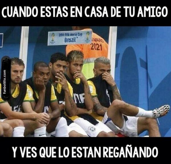 Cuando estas en casa de un amigo y lo están regañando... -  http://t.co/44OGyR30pa, image size:600x575