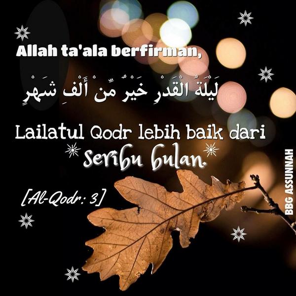 BBGsunnah's tweet photo. Lebih baik dari 1000 bulan http://t.co/0lLhZ83GRd