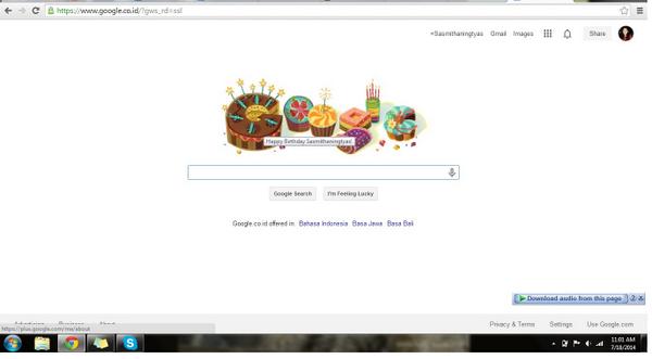 aaawww, that's cute... the cakes looks tasty. nyaammm...