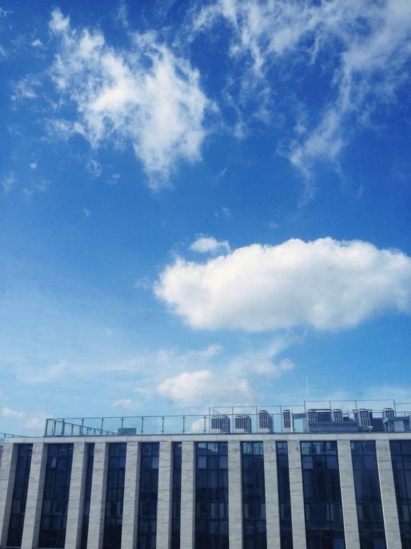 There's so much tender in that blue sky..