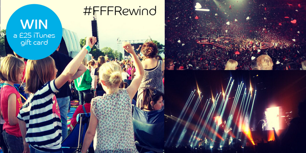 Barclaycard's tweet photo. IT’S BACK! Our #FFFRewind #comp to #win a £25 iTunes gift card starts today at 7am – RT &amp; check back soon to enter! http://t.co/sZIw1c53mV
