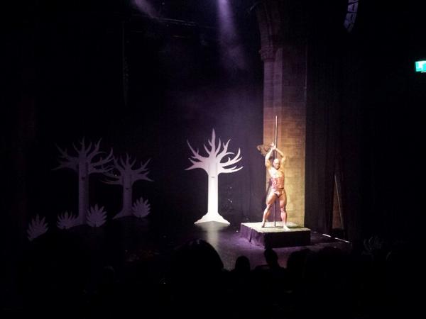 <a href="/iamraygunn/">Ray Gunn</a> wowing the crowd! SKILLZ! #Dixeyshow #unbored #cabaret #edfringe #thisisedfringe #burlesque #Dixeyshow