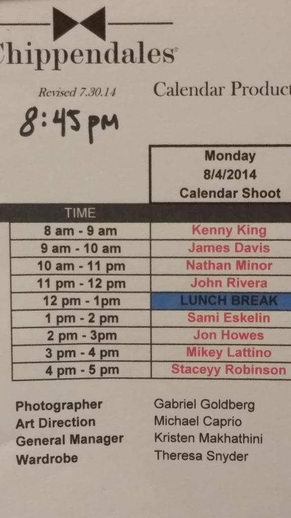 KennyKingPb2's tweet photo. Looks like I'm lead off batter for this year's calendar shoot.  Am I ready??? #dietharder #cantwaittoeatacheeseburger http://t.co/NYKhtLs0r3