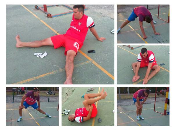 Clubdefansuchis's tweet photo. Para evitar molestas rozaduras en la ingle, el uchis recomienda estirar: http://t.co/9PxGojl8Wp