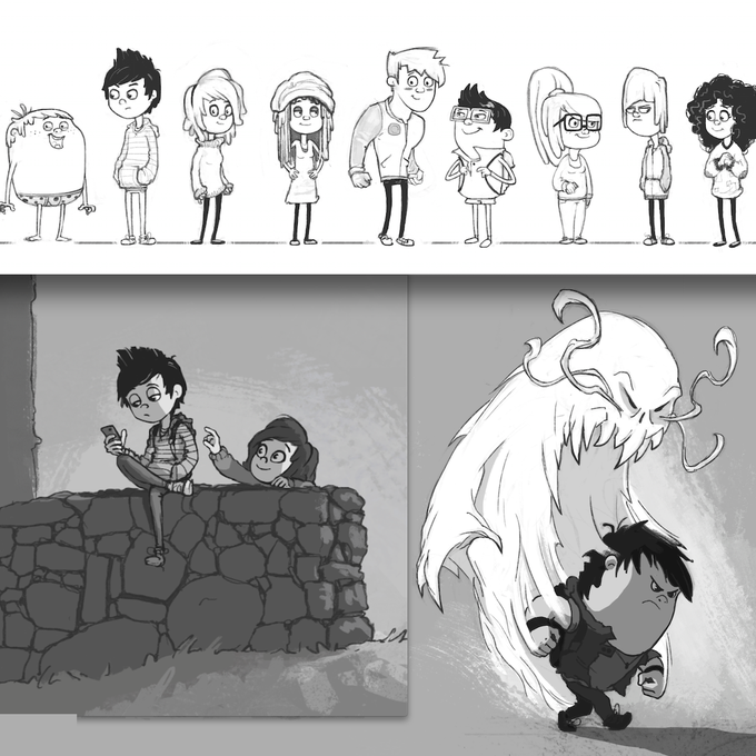 Some early development work for a graphic novel. Revamping and finishing hopefully soon :) 