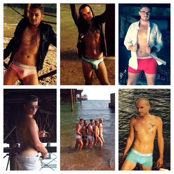PropPod's tweet image. #briefmoments take a sneak peek at the lgbt Sutton calendar shoot and such a great day it was.x