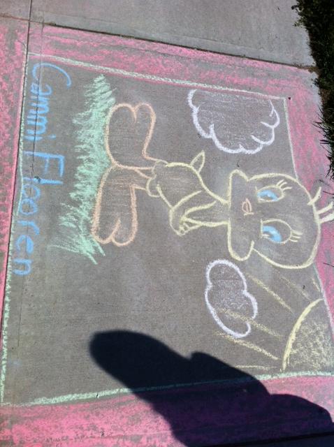 Here's tweet for Tweety Bird for Main Street Art in #milkriverab