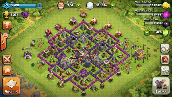 clashwithjae's tweet photo. If anyone was wondering, this is my base! http://t.co/zSb4eD9MHo