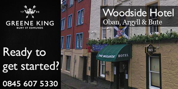 If you have experience in offering quality #pubfood, the Woodside Hotel in #Oban is for you po.st/woodsideoban