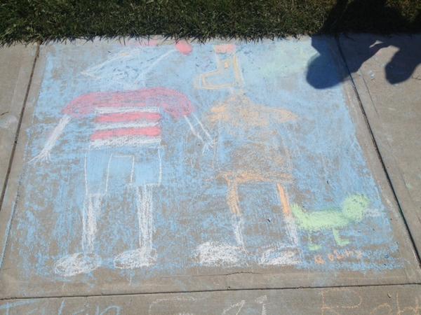 What's a summer without Phineas and Ferb. Tks for your pic. Main Street Art in #milkriverab