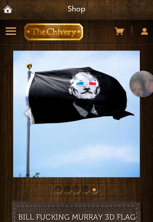UribeEdi's tweet photo. #thechivery #thechive #BillFMurray #3Dflag #yolenz http://t.co/5WSlAiKAZ9