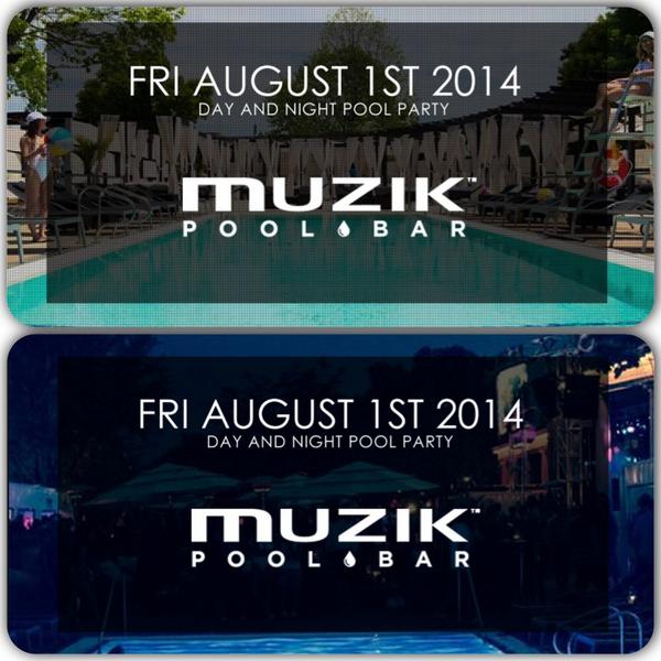 LadyLuckEntTo's tweet image. DAY &amp;amp; NIGHT POOL PARTY 
@MUZIKPOOLBAR 
Surprise Guest Hosts
Pool Party: 1PMm-6PM 
Night Party: 9PM-2AM

#Shisha