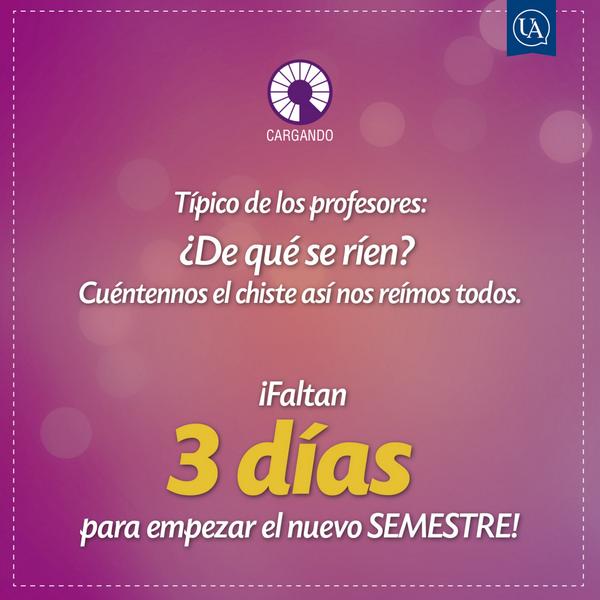 uamericana's tweet image. Ya volveremos a escuchar esta frase de los profes: