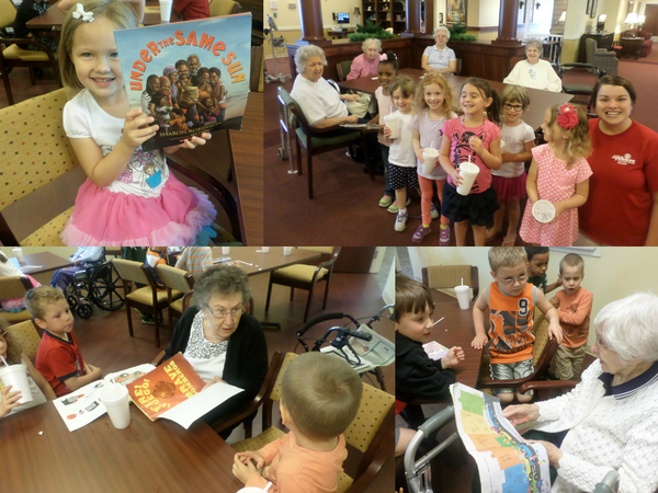 TrilogyLiving's tweet photo. East Lansing residents spend the day reading with children from a local daycare 

#qualitytime #specialmoments http://t.co/68eh76nlnx