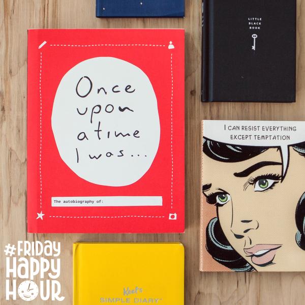 It's #FridayHappyHour! Order today on powells.com & we just might add a sweet journal to your order!