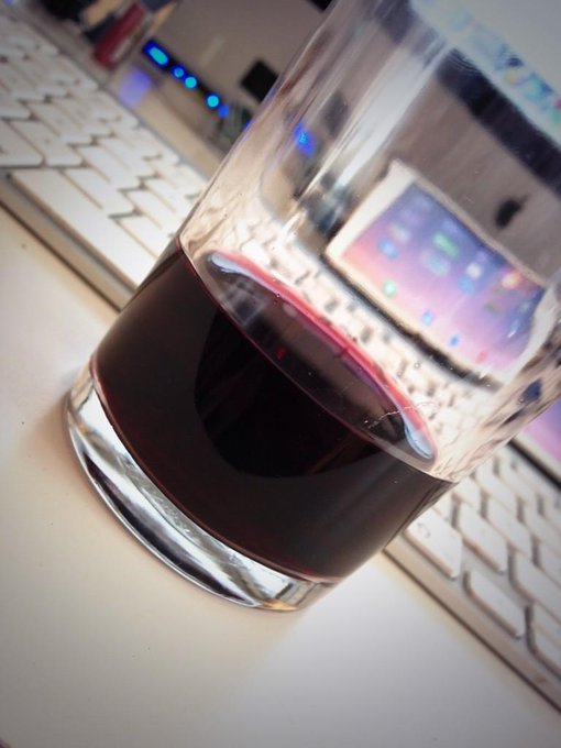 A small glass of wine in the afternoon is my best ally to go through this geeking day :) http://t.co<a href="/tag/selfie"class="tags"><span>#selfie</span></a><a href="/tag/underthetable"class="tags"><span>#underthetable</span></a>