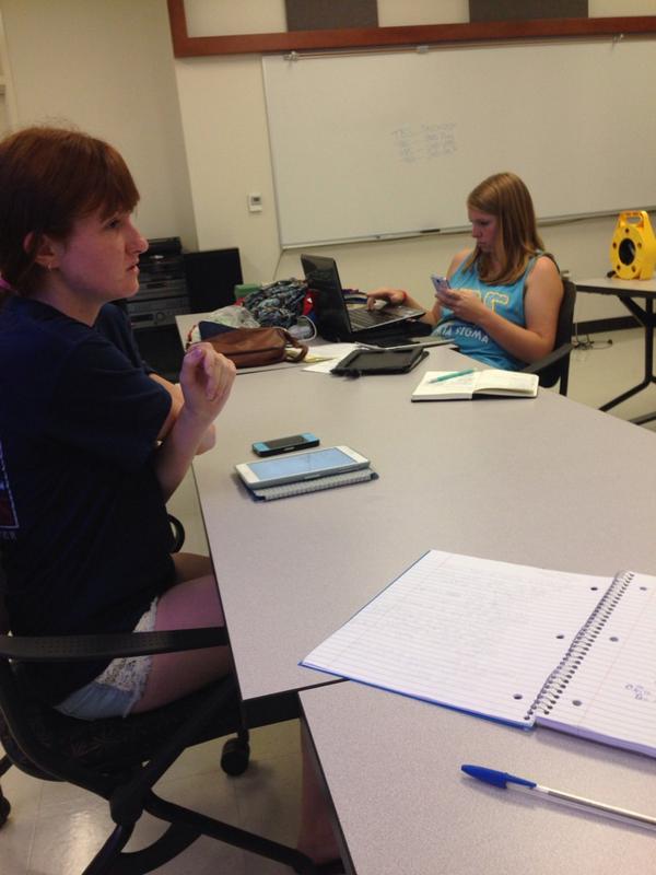 We're working really hard discussing the year.