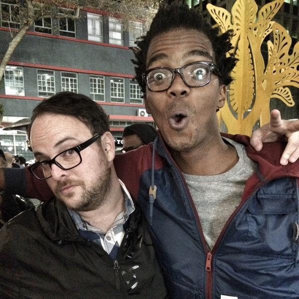 We're live at the #PUMASelectJozi launch with <a href="/MattSuttner/">Matt Suttner 🦌</a> and <a href="/LazGola/">Lazola Gola</a>