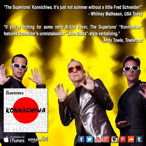 Talking to <a href="/FredSchneider3/">Fred Schneider</a> of The B-52's about his lastest single &amp; <a href="/TheSuperions/">Fred & the Superions</a> :)