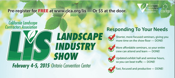 CLCAtoday's tweet photo. VIP pass -- FREE entry to Landscape Industry Show, Ontario,, Feb. 4-5, 2015 -- who wants 1?  #clca2014 http://t.co/DNUzCEInaW