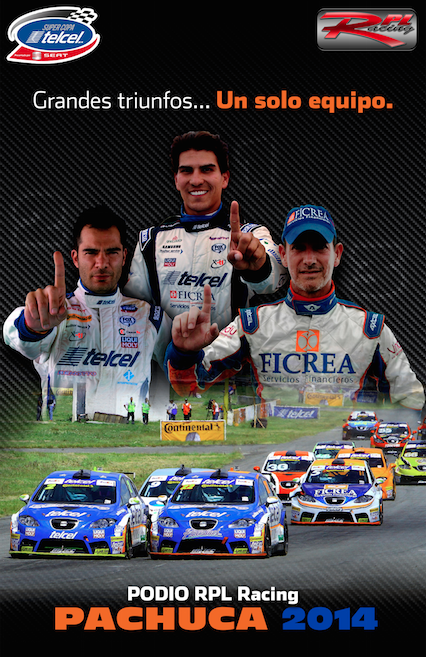 RPLRacing's tweet photo. El #RPLRacing reconoce el trabajo del  equipo en Pachuca. En especial el de @1AntonioPerez, @guayo22 y E.Goeters http://t.co/9tYN2Ck9kc