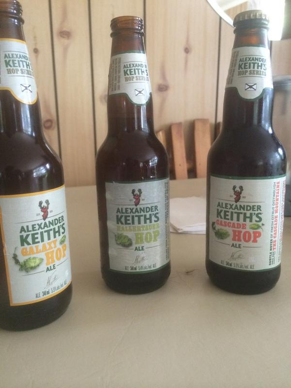 JonGauthier's tweet photo. Its a Hoppy Kind of weekend! @AlexanderKeiths #Hopseries Galaxy, hallertauer, cascade #northernontario http://t.co/Yz84kZ7Wzx