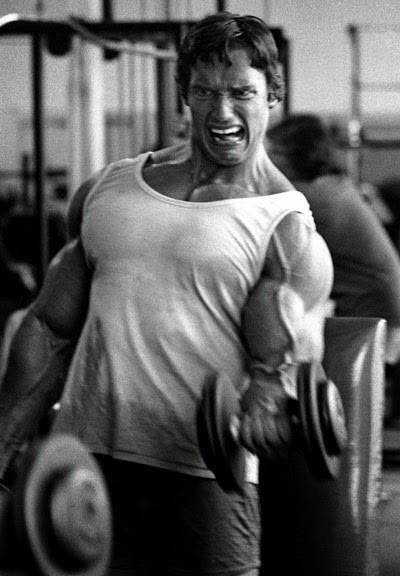 Arnolds lifting face might be worse than John Mayers singing face. Happy birthday doe   