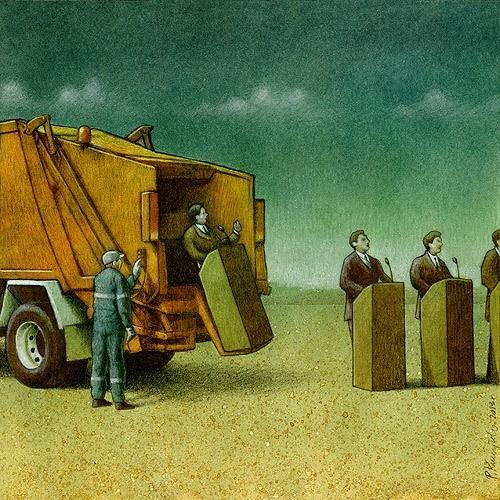 atlante83's tweet photo. Tenemos que tirar a la basura a muchos políticos que huelen a podrido.

Ni para reciclar sirven... http://t.co/l61pShRgeP