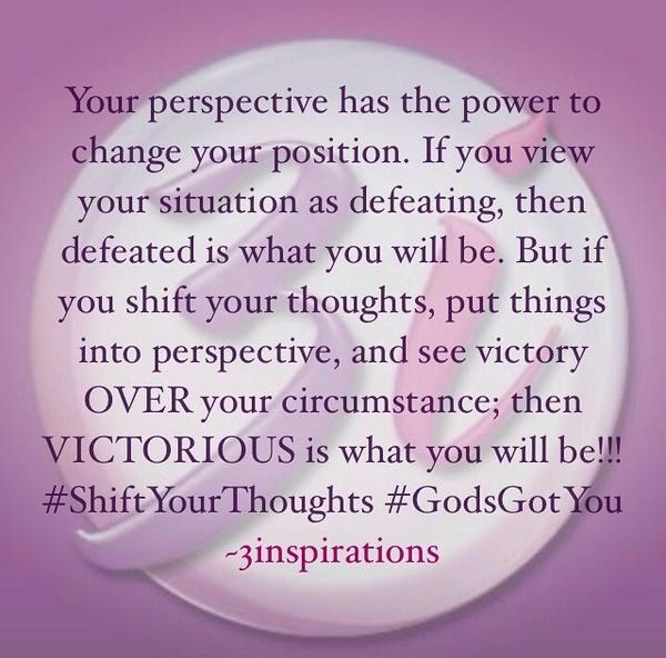 Ms_TracyRoss's tweet image. Perspective is everything... #ShiftYourThoughts #ChangeYourPosition #RP #3i