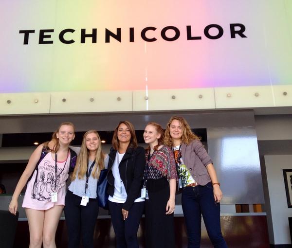 lucykeile's tweet image. Post Production Day - filed trip to @Technicolor @RelSchool #relworkshops