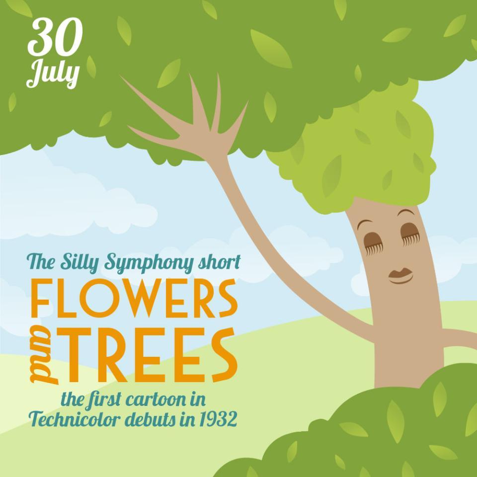 O Xrhsths Disney Sto Twitter Flowers And Trees A Silly Symphonies Short Was The First Cartoon Released In Technicolor On This Day In 1932 Http T Co Jnnuswekvu