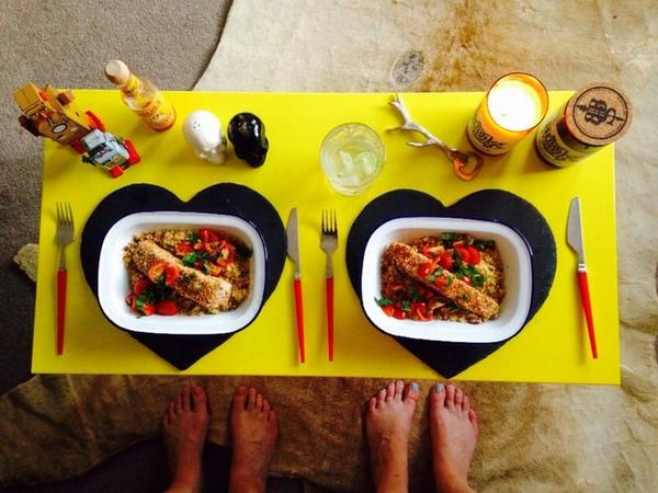 ashleymul's tweet photo. First Meal from @HelloFreshUK Nom Nom Nom!! http://t.co/KgfAp48xu6