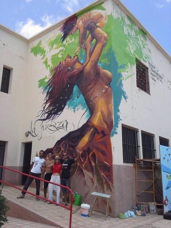Artist El Niño de las Pinturas new Large scale Street Art located in Fuerteventura 

#art #mural #graffiti #streetart