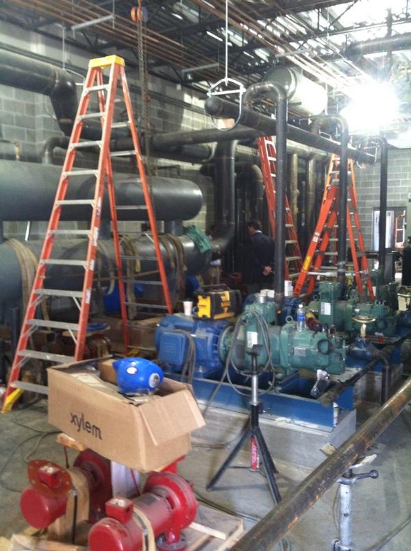 Scheelsiceplex's tweet image. The guts of the @scheelsiceplex #notmothernature #fastice