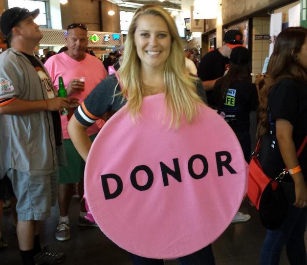 kelligera's tweet image. Keeping up with my volunteer of the year status. "@CTDNNEWS: #SFGiants fans come check out the community booth. http://t.co/pDQwNW6Ldd”