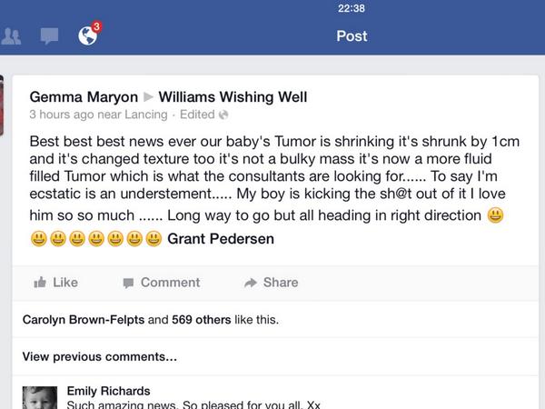 Best news ever!!!!!! One awesome little man!!!!