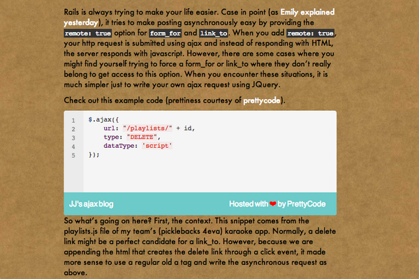SharnieIvery's tweet image. Feels amazing to see our app being used by others. goo.gl/clgKhq #PrettyCode @FlatironSchool