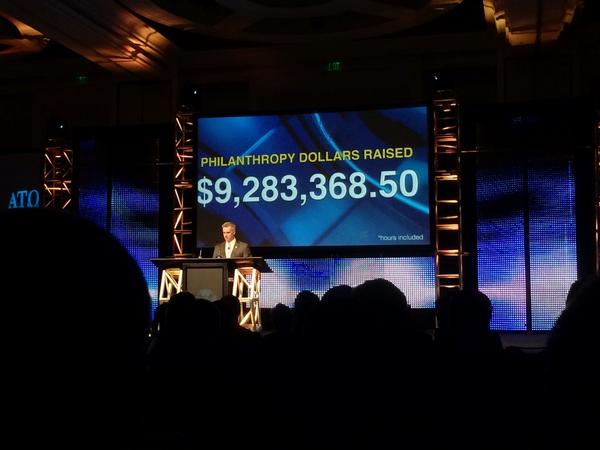 Incredible amount of money raised by #ATOs this year! #ATOCongress